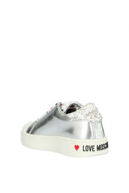 Moschino Love Hearted Παπούτσια Λευκά JA15163G17IO210A